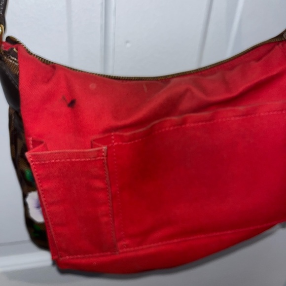 EUC Hand Painted Louis Vuitton Bloomsbury PM - Picture 6 of 11